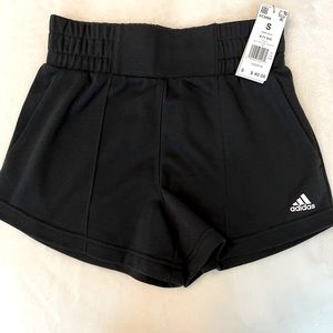 Adidas shorts, Size Small, Black, NWT